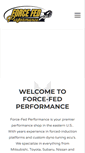 Mobile Screenshot of force-fedperformance.com